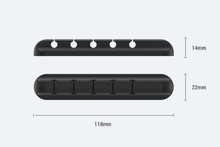 Silicone USB Cable Organizer