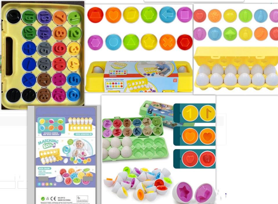 Montessori Egg Shape Sorter