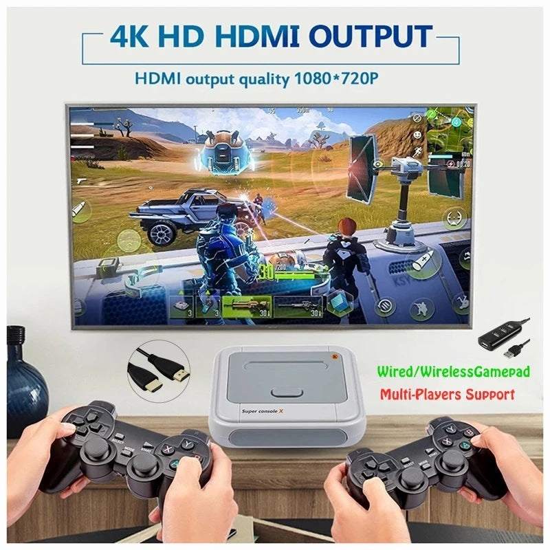 Portable HD Wireless Game Emulator Arcade Host Device