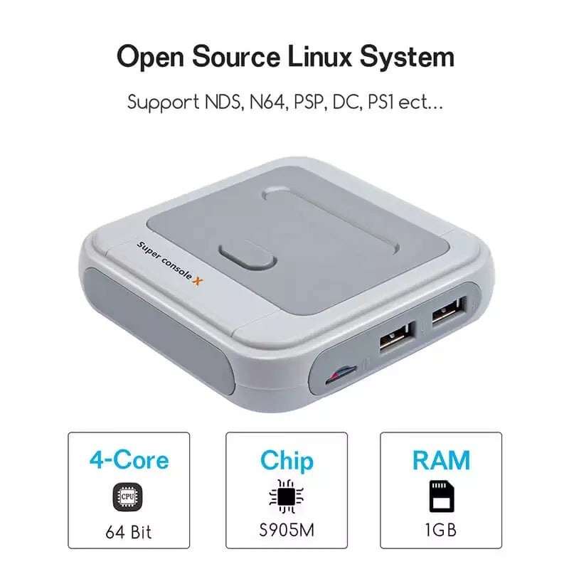 Portable HD Wireless Game Emulator Arcade Host Device